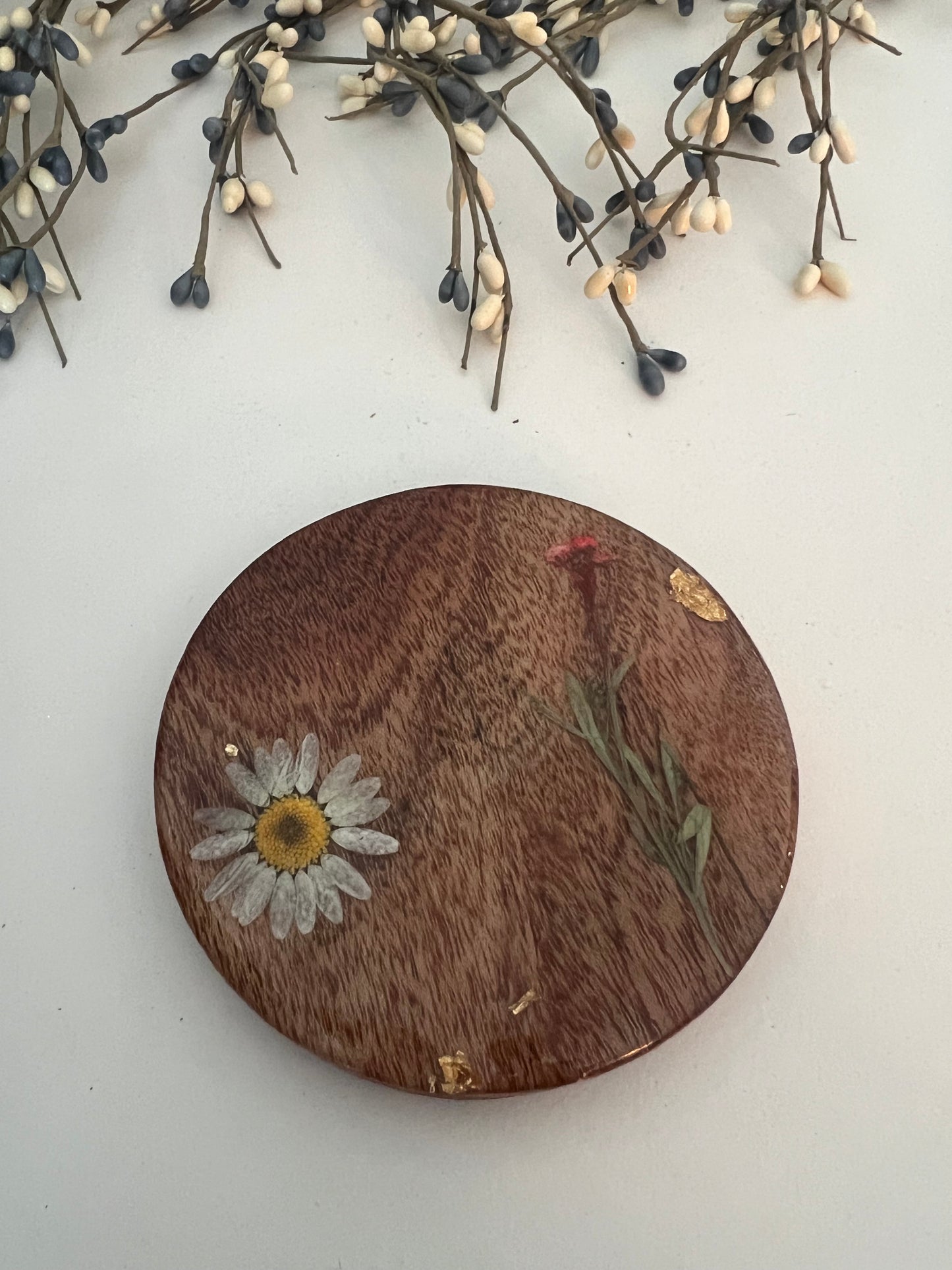 Floral Coaster Set of 4