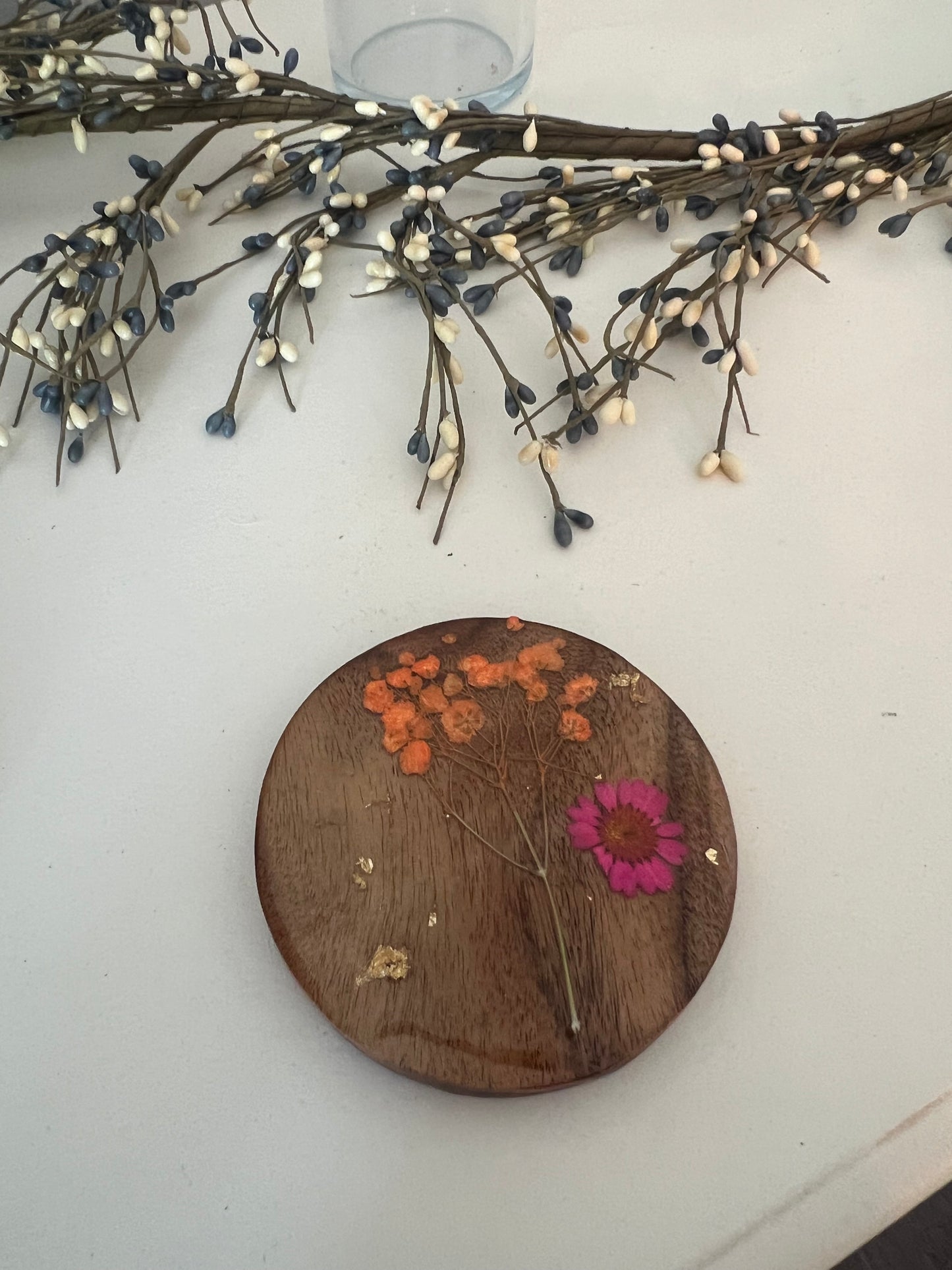 Floral Coaster Set of 4