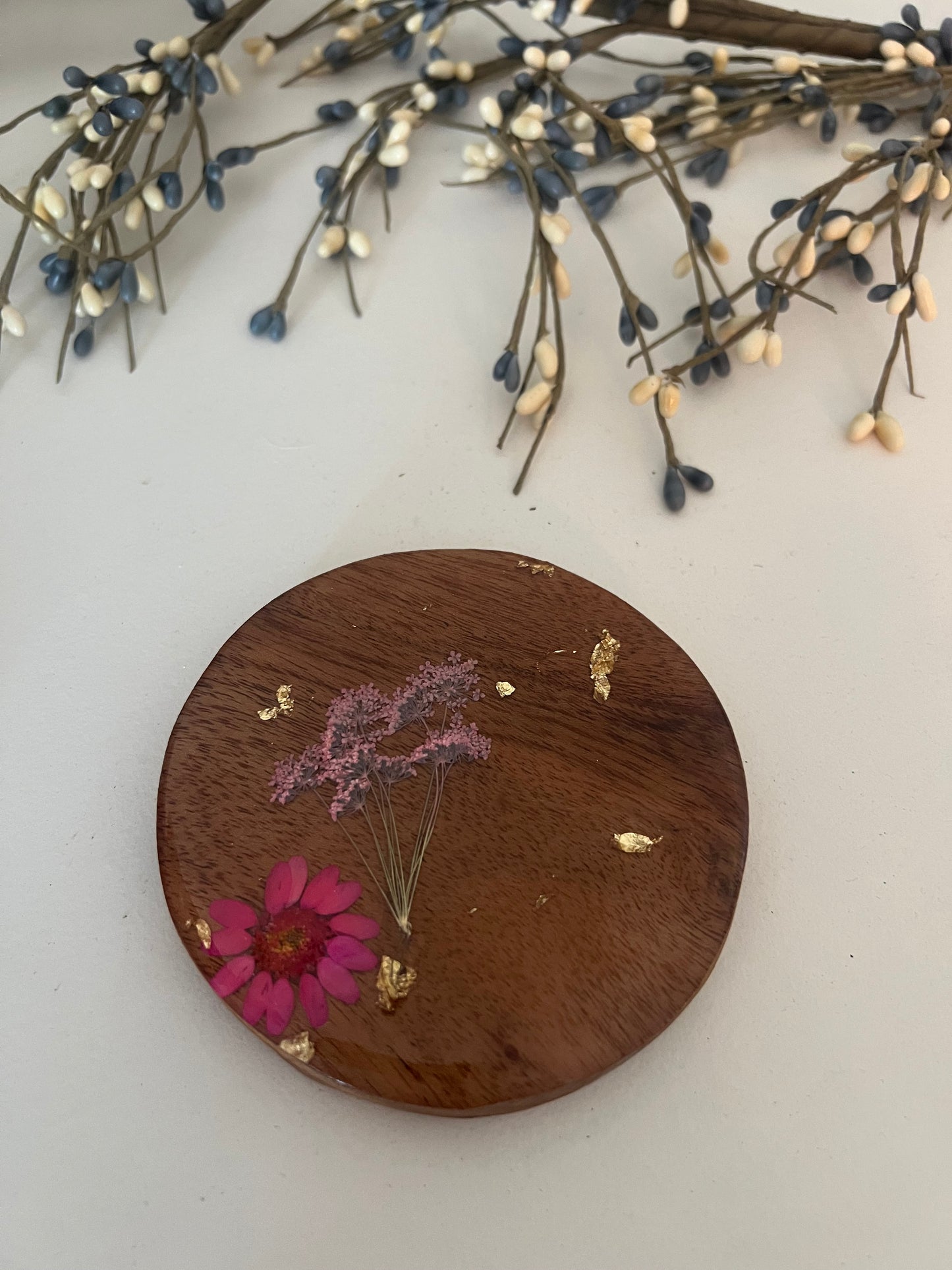 Floral Coaster Set of 4