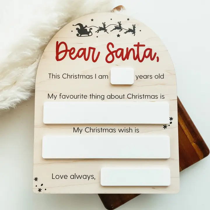 Reusable Santa Letter Sign