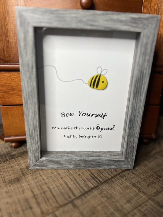 Pebble Art- Bee Yourself