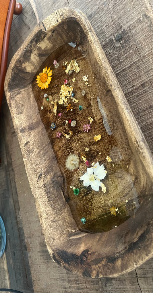 Decorative jewellery tray