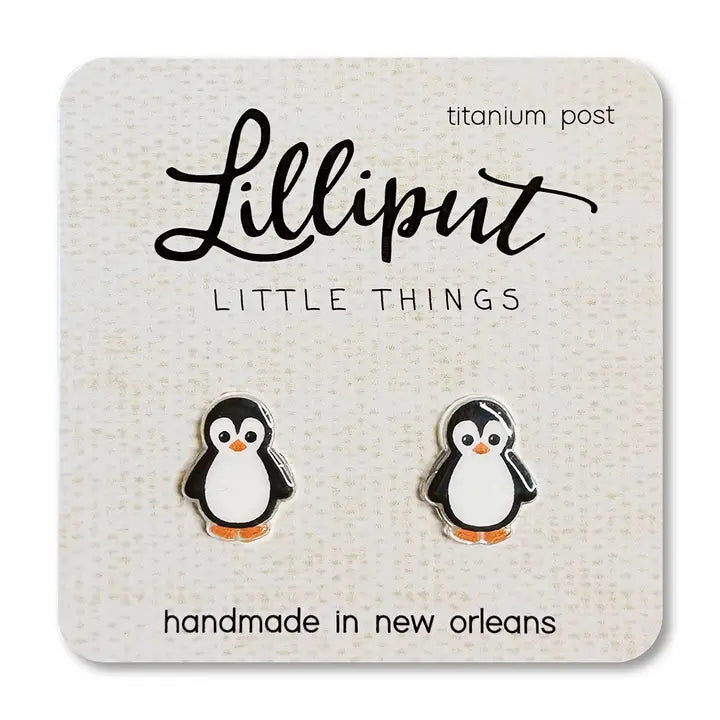 Lilliput Penguin Earrings