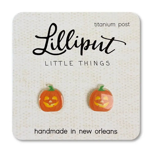 Lilliput Jack O'Lantern Earrings